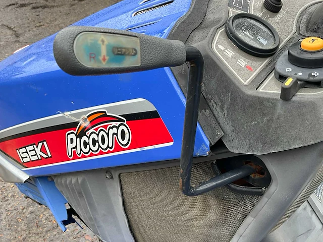 Iseki piccoro tpc 153 minitractor met rupsbanden - afbeelding 4 van  29