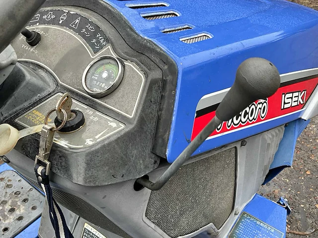 Iseki piccoro tpc 153 minitractor met rupsbanden - afbeelding 5 van  29
