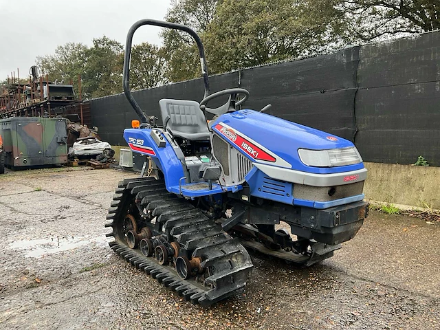 Iseki piccoro tpc 153 minitractor met rupsbanden - afbeelding 12 van  29