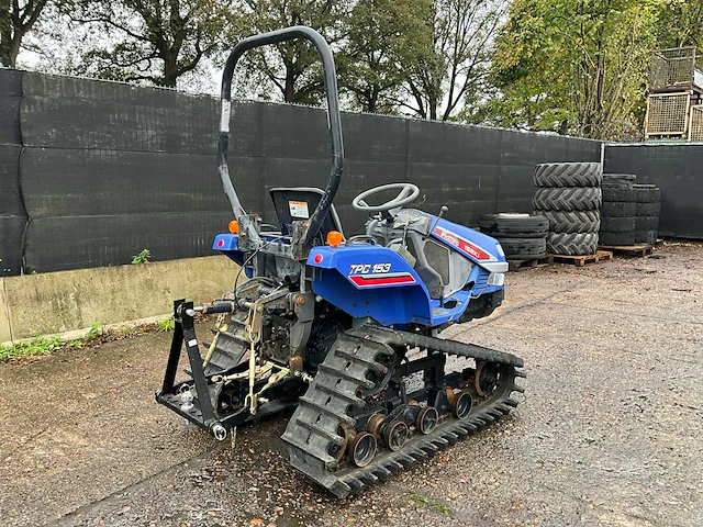 Iseki piccoro tpc 153 minitractor met rupsbanden - afbeelding 23 van  29