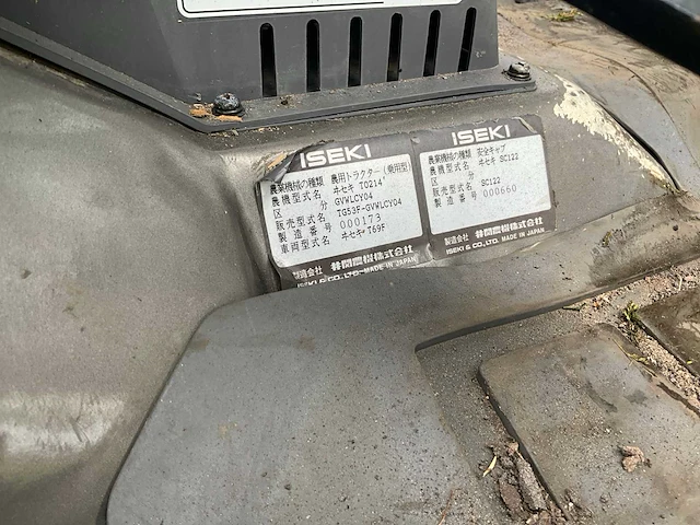 Iseki tf53f - 4wd minitractor met voorlader - afbeelding 30 van  36