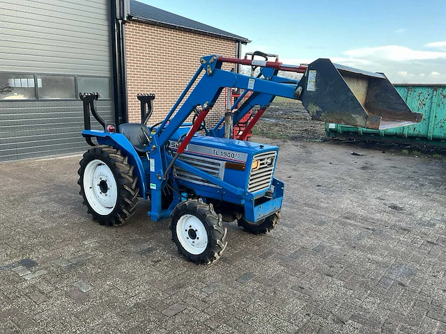 Iseki tl1900 minitractor met voorlader - afbeelding 1 van  17
