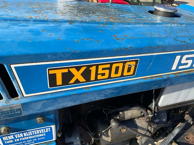 Iseki tx1500 4wd compacttractor - afbeelding 4 van  16