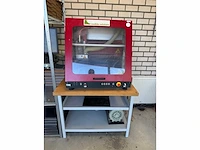 Isel icp 4030 cnc freesmachine + voorraad steunzool halffabrikaat v.v. pneumatische luchtafzuigingsklep, machinetafel en stelling - afbeelding 4 van  25