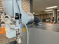 Isel icp 4030 cnc freesmachine + voorraad steunzool halffabrikaat v.v. pneumatische luchtafzuigingsklep, machinetafel en stelling - afbeelding 10 van  25
