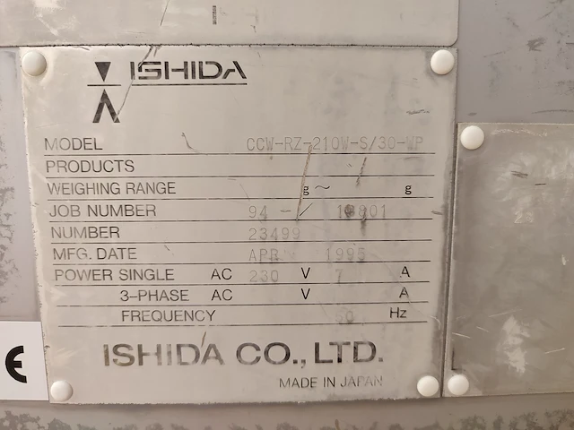 Ishida co., ltd - afbeelding 8 van  16