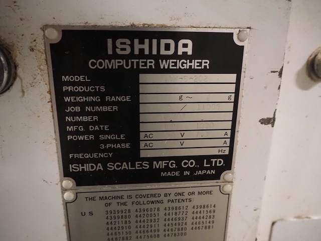 Ishida - afbeelding 5 van  13
