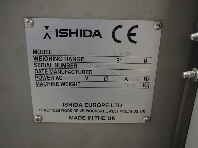 Ishida - afbeelding 13 van  13