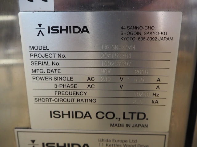Ishida - afbeelding 6 van  14