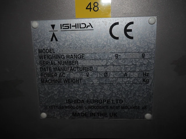 Ishida - afbeelding 5 van  17