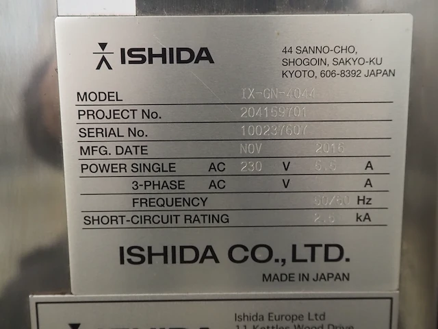 Ishida - afbeelding 6 van  14