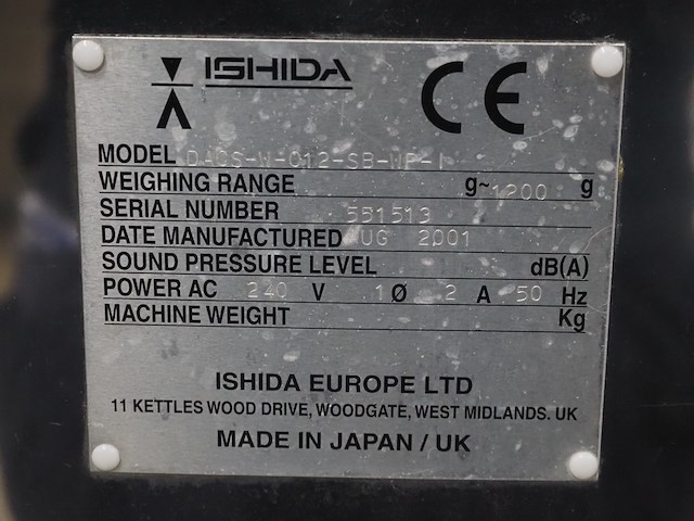 Ishida - afbeelding 6 van  14