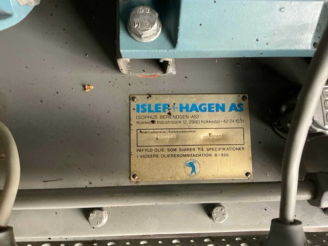 Islef + hagen as hydraulisch aggregaat - afbeelding 2 van  11