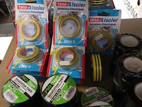 Isolatie tape - ca. 60 rolletjes - afbeelding 1 van  4