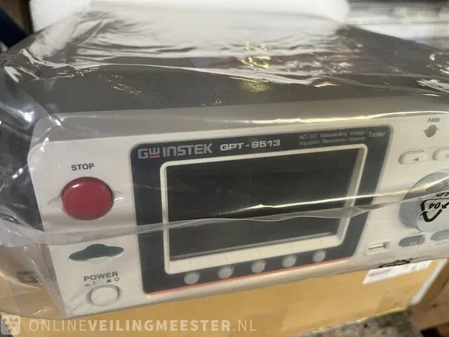 Isolatiemeter, stootspanningstester gw instek, gpt-9513 - afbeelding 4 van  6