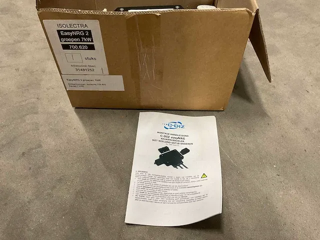 Isolectra - c-diz easynrg - 700.620 - keukenverdeler met wieland gst18 snoeren - afbeelding 2 van  2