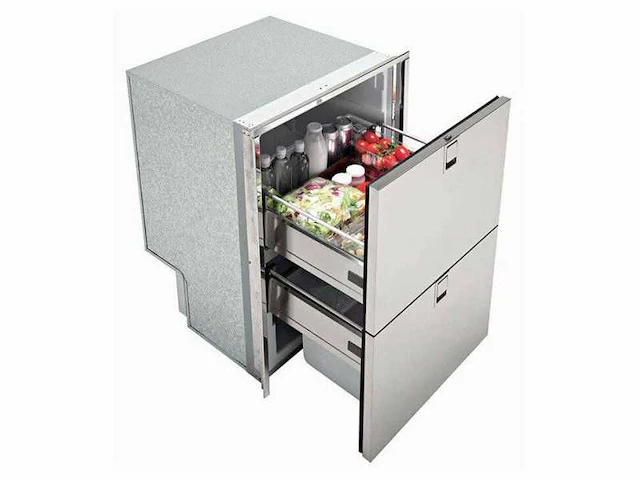 Isotherm dr160 2 drawer freezer 12/24v 160l stainless steel - 3160bc1c0000 - afbeelding 1 van  6