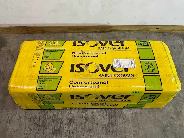 Isover - comfortpanel - glaswolplaat rd=3,50 - isolatie per pak à 4 platen (3x) - afbeelding 2 van  7