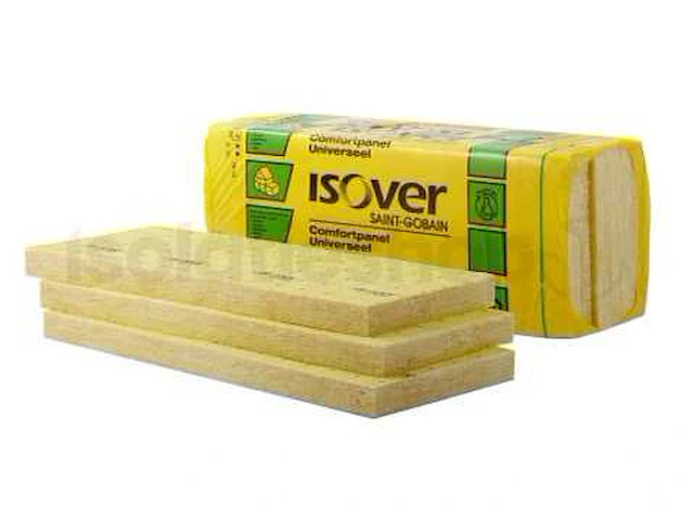 Isover - comfortpanel universeel glaswol 140mm - isolatie (3x) - afbeelding 1 van  4