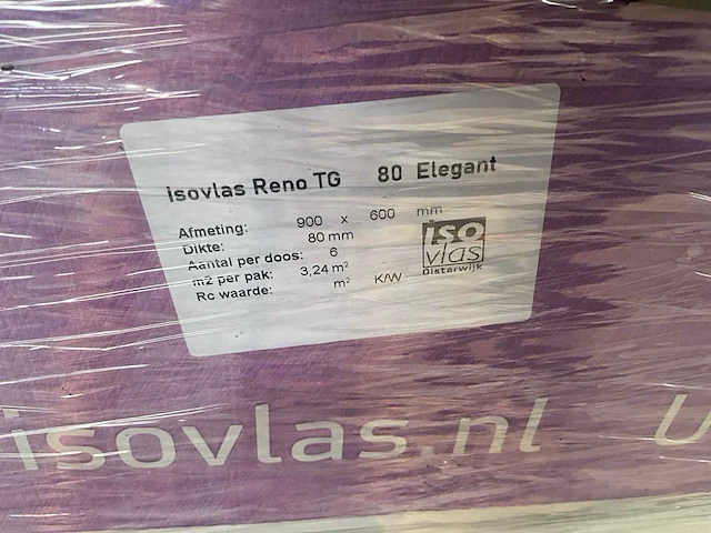 Isover - reno - 80 elegant tg 900x600 mm - isolatie (24x) - afbeelding 6 van  7