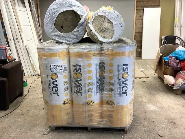 Isover systemroll 400 140mm 148m2 isolatie - afbeelding 1 van  4
