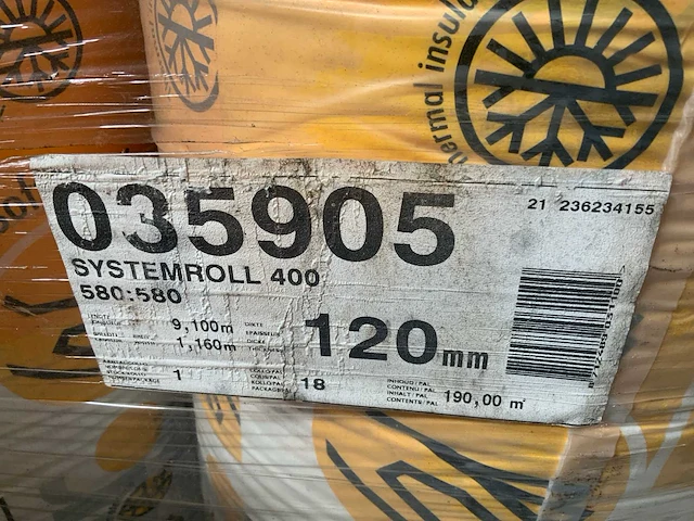 Isover systemroll 400 isolatie (12x) - afbeelding 2 van  3