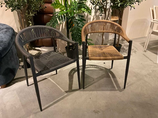 Isuy tuinstoel (2x) - afbeelding 1 van  9