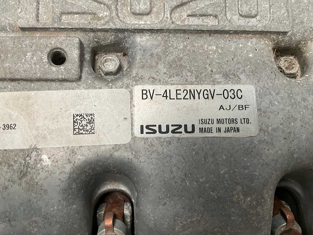 Isuzu bv-4le2nygv-03c dieselmotor - afbeelding 9 van  9