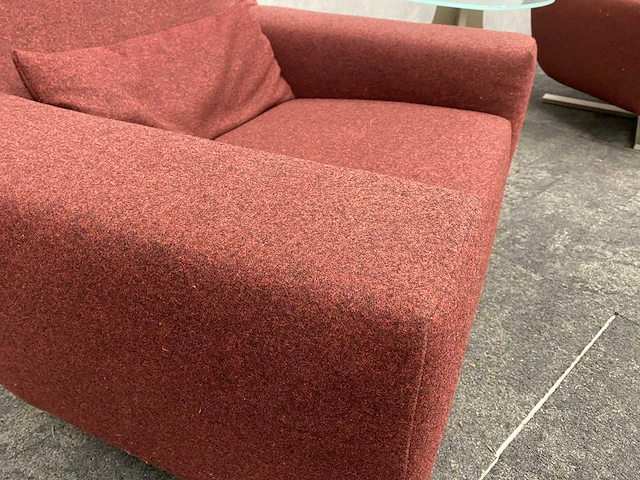 Italiaanse design lounge set - mauve - afbeelding 2 van  18