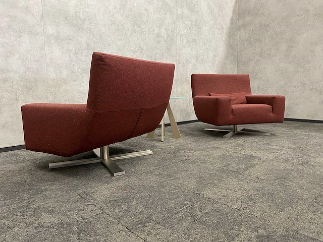 Italiaanse design lounge set - mauve - afbeelding 3 van  18