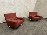 Italiaanse design lounge set - mauve - afbeelding 11 van  18