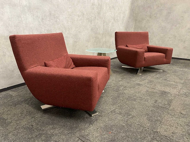Italiaanse design lounge set - mauve - afbeelding 12 van  18