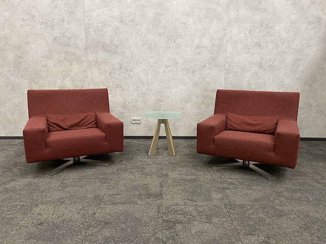 Italiaanse design lounge set - mauve - afbeelding 14 van  18