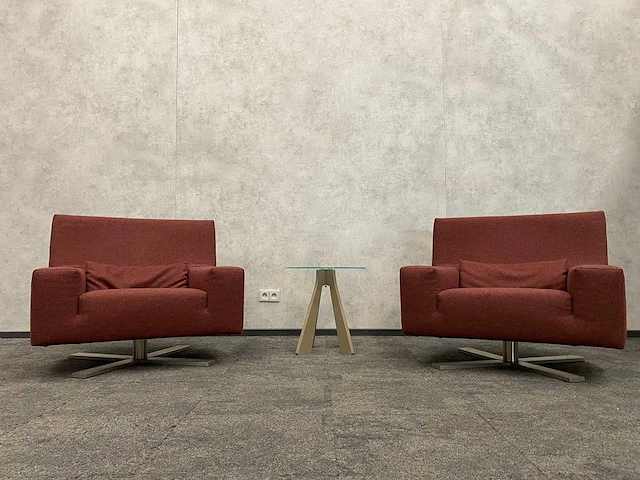 Italiaanse design lounge set - mauve - afbeelding 16 van  18
