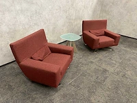Italiaanse design lounge set - mauve - afbeelding 17 van  18