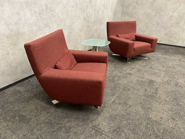 Italiaanse design lounge set - mauve - afbeelding 18 van  18