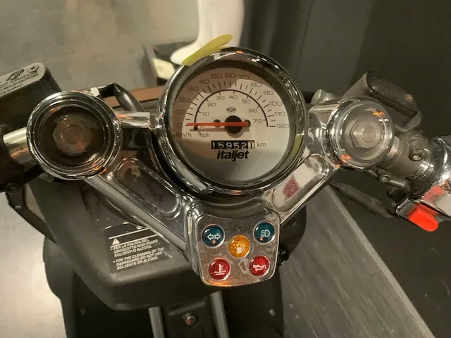 Italjet bromscooter dragstar 50 brommer - afbeelding 11 van  13