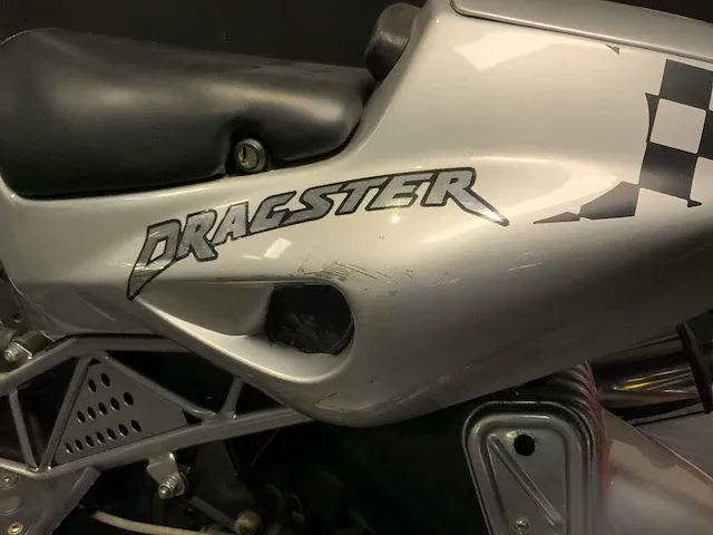 Italjet bromscooter dragster 50 racing brommer - afbeelding 11 van  15