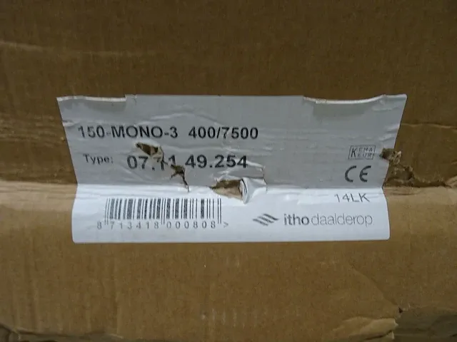 Itho daalderop - 150l mono-3 - boiler - afbeelding 3 van  7