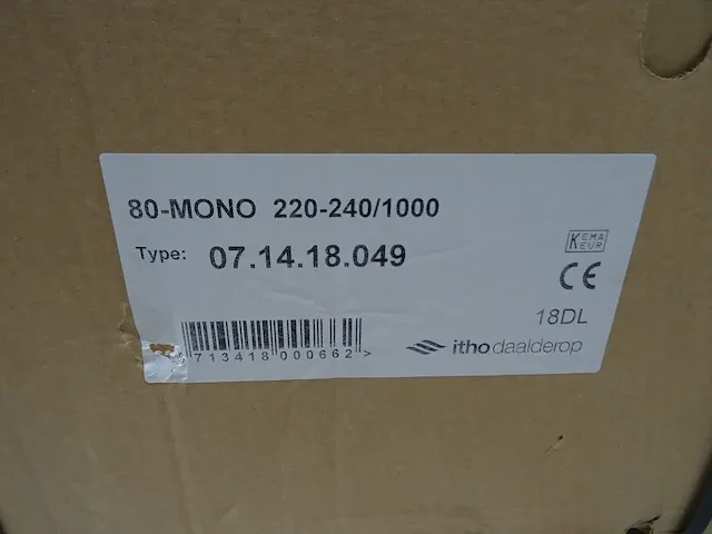 Itho daalderop 80l - 07.14.18.049 - boiler - afbeelding 3 van  6