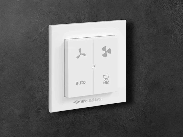 Itho daalderop auto rft-n draadloze bediening wit - afbeelding 1 van  2