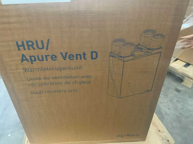 Itho daalderop hru/ apure vent d175 warmte terugwinunit - afbeelding 4 van  6