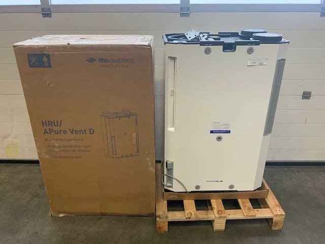 Itho daalderop hru eco 300r warmte terugwinunit - afbeelding 2 van  4