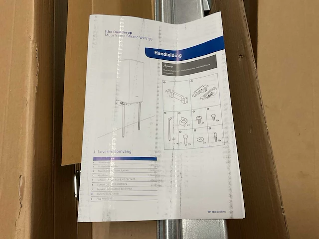 Itho daalderop staand wpv 3g muurframe - afbeelding 4 van  4