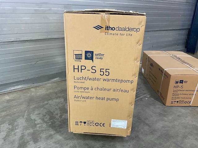 Itho daalderop warmtepomp set binnen en buitenunit 5,5 kw - afbeelding 20 van  30