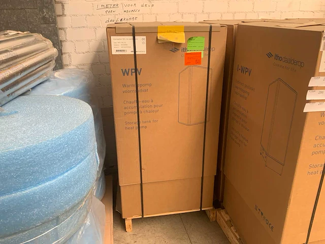 Itho daalderop warmtepomp voorraadvat 150l staand - afbeelding 2 van  3