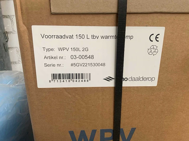 Itho daalderop warmtepomp voorraadvat 150l staand - afbeelding 3 van  3