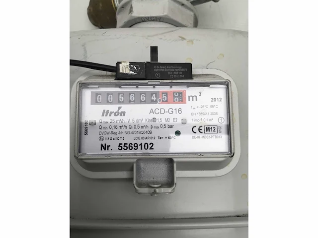 Itron gasmeter - afbeelding 4 van  5