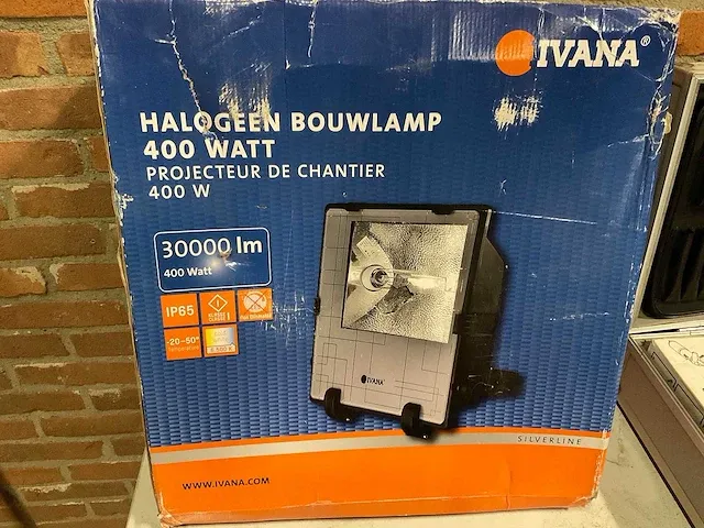 Ivana 400w bouwlamp (2x) - afbeelding 3 van  3