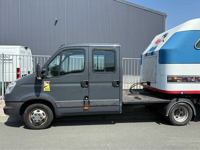 Iveco - daily - be trekker met caravan oplegger - bedrijfswagen - 2012 - afbeelding 3 van  56